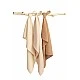 Muslin Diapers Uniform Brown 3 Pieces 60x80cm