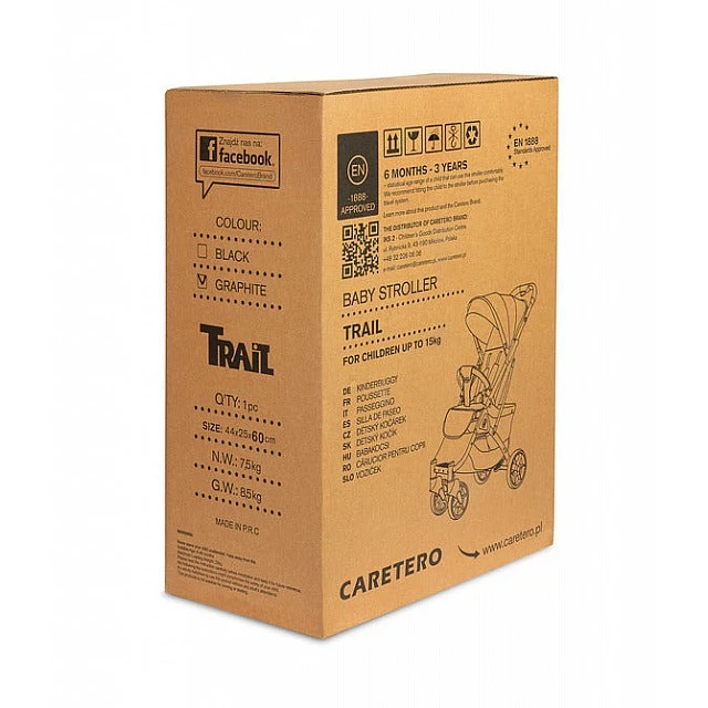 Количка Trail Graphite