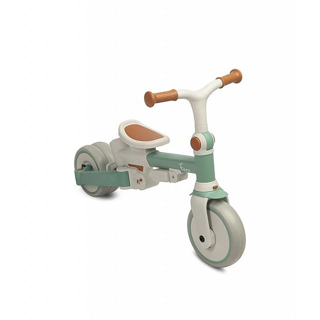 Tricycle and balancing wheel 2in1 Faro Green Caretero Toyz