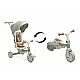 Tricycle and balancing wheel 2in1 Faro Green Caretero Toyz