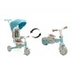 Tricycle And Balance Bike 2in1 Faro Blue Caretero Toyz