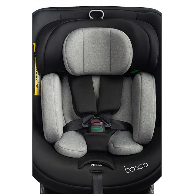 Столче За Кола Bosco I-Size Black (40-150cm) Caretero