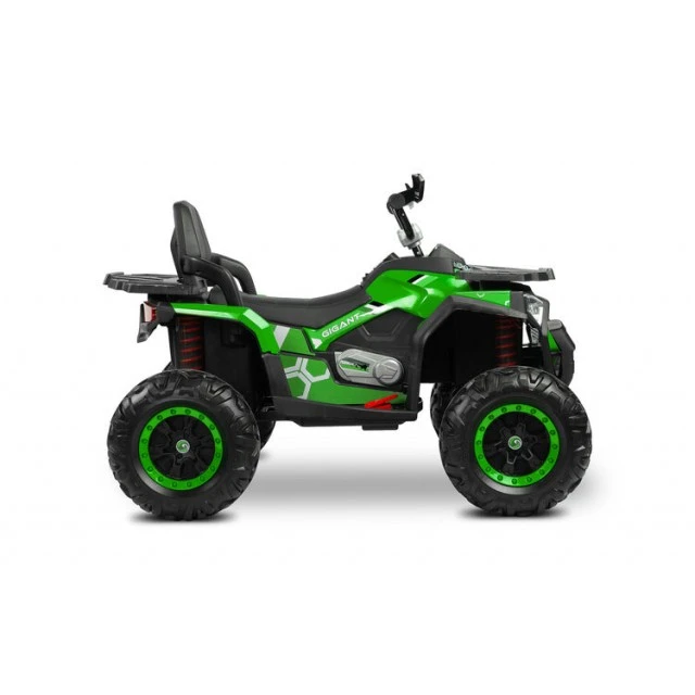 Battery-operated Quad Gigant Car Green Caretero Toyz