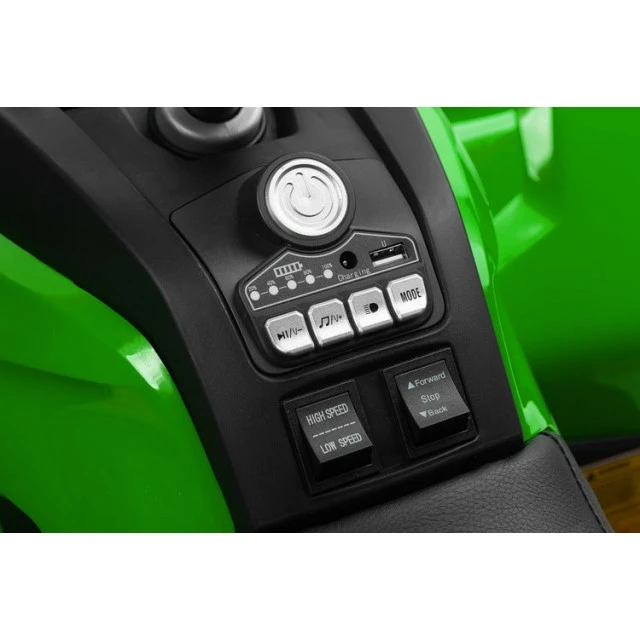Battery-operated Quad Gigant Car Green Caretero Toyz