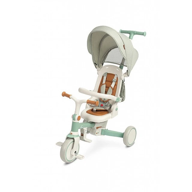 Tricycle and balancing wheel 2in1 Faro Green Caretero Toyz