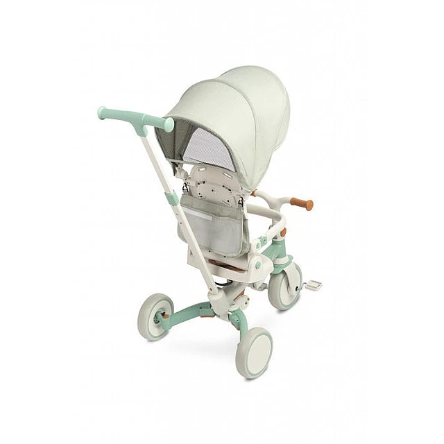 Tricycle and balancing wheel 2in1 Faro Green Caretero Toyz