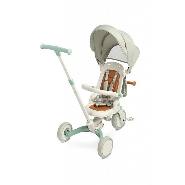 Tricycle and balancing wheel 2in1 Faro Green Caretero Toyz