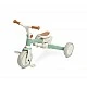Tricycle and balancing wheel 2in1 Faro Green Caretero Toyz