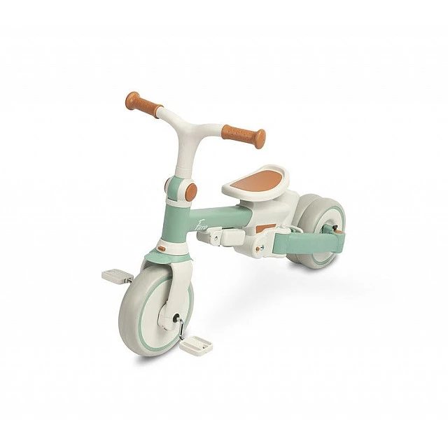 Tricycle and balancing wheel 2in1 Faro Green Caretero Toyz