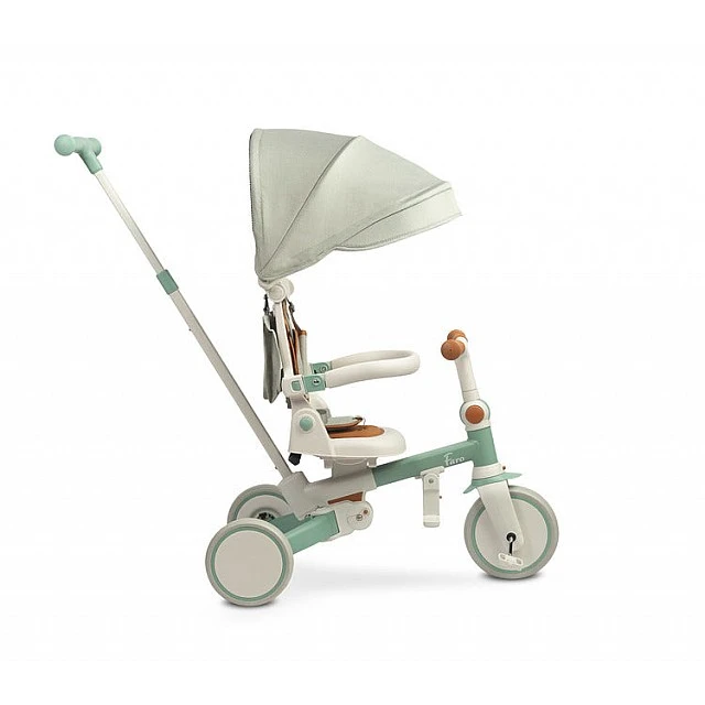 Tricycle and balancing wheel 2in1 Faro Green Caretero Toyz