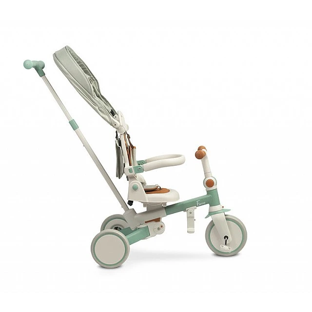 Tricycle and balancing wheel 2in1 Faro Green Caretero Toyz
