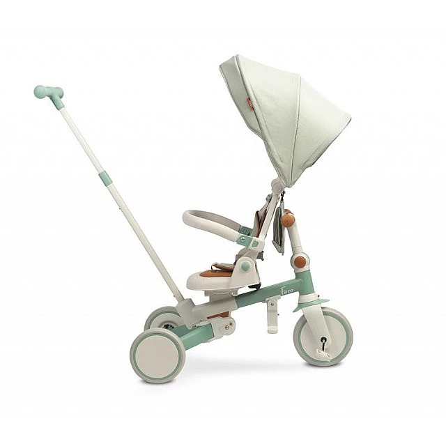 Tricycle and balancing wheel 2in1 Faro Green Caretero Toyz