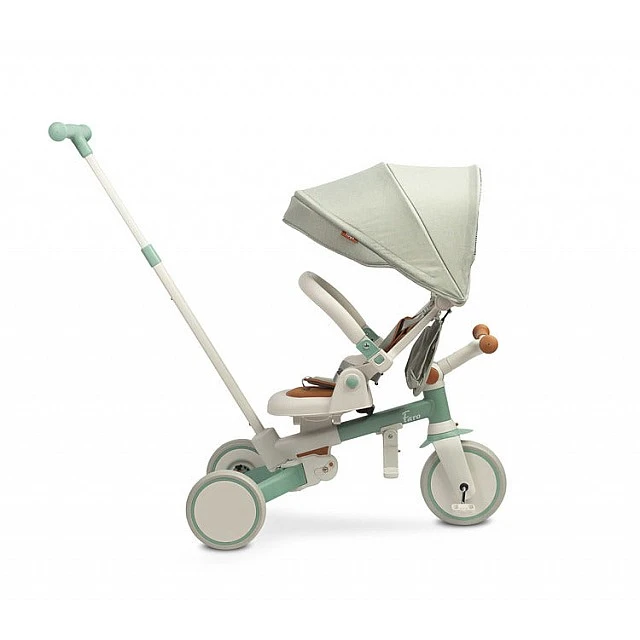 Tricycle and balancing wheel 2in1 Faro Green Caretero Toyz