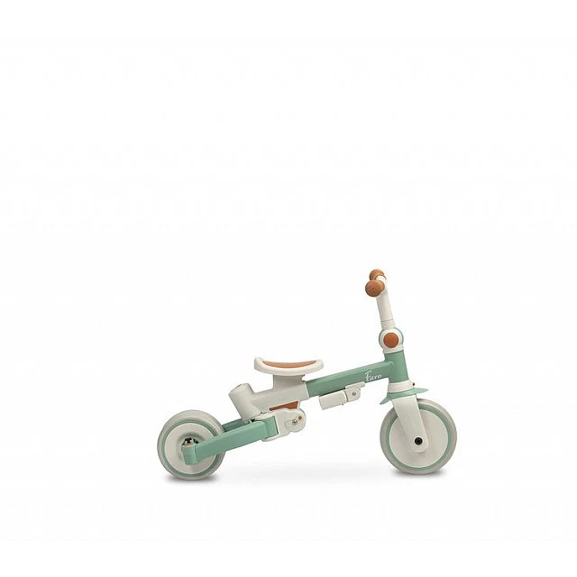 Tricycle and balancing wheel 2in1 Faro Green Caretero Toyz