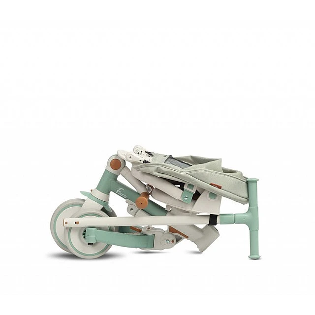 Tricycle and balancing wheel 2in1 Faro Green Caretero Toyz