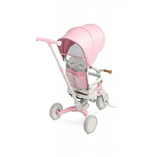 Tricycle and balancing wheel 2 in 1 Faro Pink Caretero Toyz