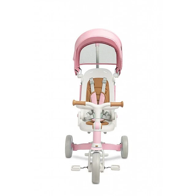 Tricycle and balancing wheel 2 in 1 Faro Pink Caretero Toyz