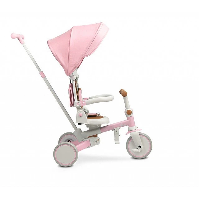 Tricycle and balancing wheel 2 in 1 Faro Pink Caretero Toyz
