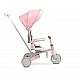 Tricycle and balancing wheel 2 in 1 Faro Pink Caretero Toyz