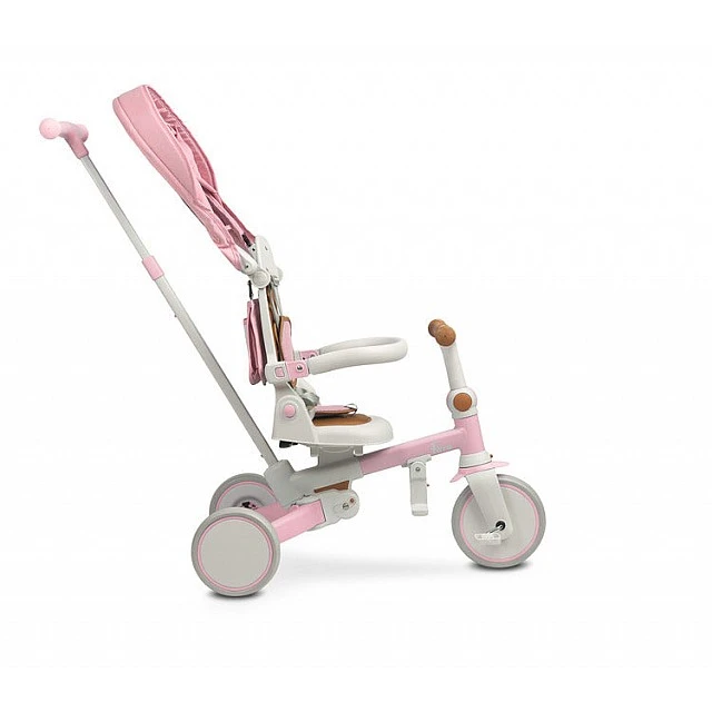 Tricycle and balancing wheel 2 in 1 Faro Pink Caretero Toyz