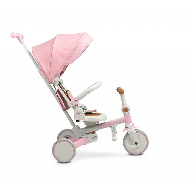 Tricycle and balancing wheel 2 in 1 Faro Pink Caretero Toyz