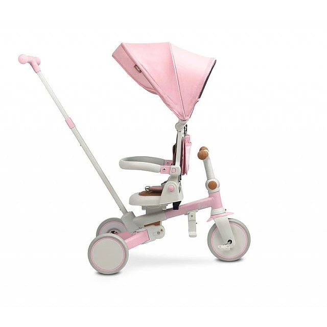 Tricycle and balancing wheel 2 in 1 Faro Pink Caretero Toyz
