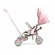 Tricycle and balancing wheel 2 in 1 Faro Pink Caretero Toyz
