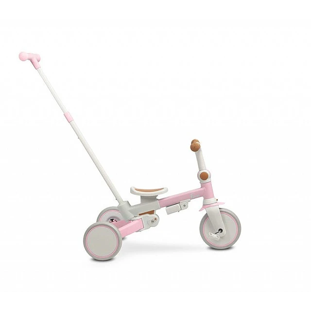 Tricycle and balancing wheel 2 in 1 Faro Pink Caretero Toyz