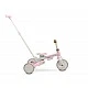 Tricycle and balancing wheel 2 in 1 Faro Pink Caretero Toyz
