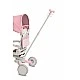Tricycle and balancing wheel 2 in 1 Faro Pink Caretero Toyz
