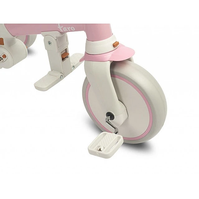 Tricycle and balancing wheel 2 in 1 Faro Pink Caretero Toyz