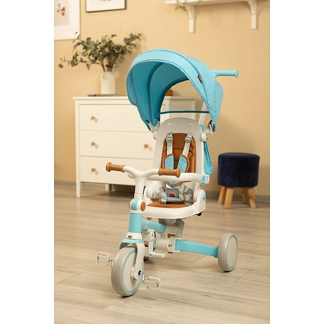 Триколка И Баланиращо Колело 2В1 Faro Blue Caretero Toyz