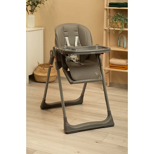 Highchair Vars Grey Caretero