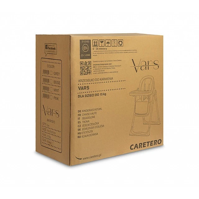 Столче За Хранене Vars Pink Caretero