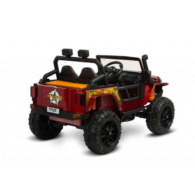 Battery-Powered Off-Road Car Ringo Wine Red Caretero Toyz