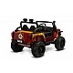 Battery-Powered Off-Road Car Ringo Wine Red Caretero Toyz
