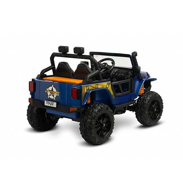 Battery-Powered Off-Road Car Ringo Wine Blue Caretero Toyz