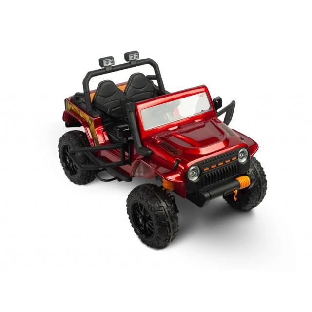 Battery-Powered Off-Road Car Ringo Wine Red Caretero Toyz
