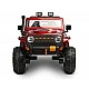 Battery-Powered Off-Road Car Ringo Wine Red Caretero Toyz