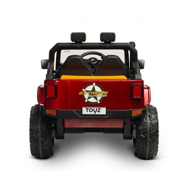 Battery-Powered Off-Road Car Ringo Wine Red Caretero Toyz