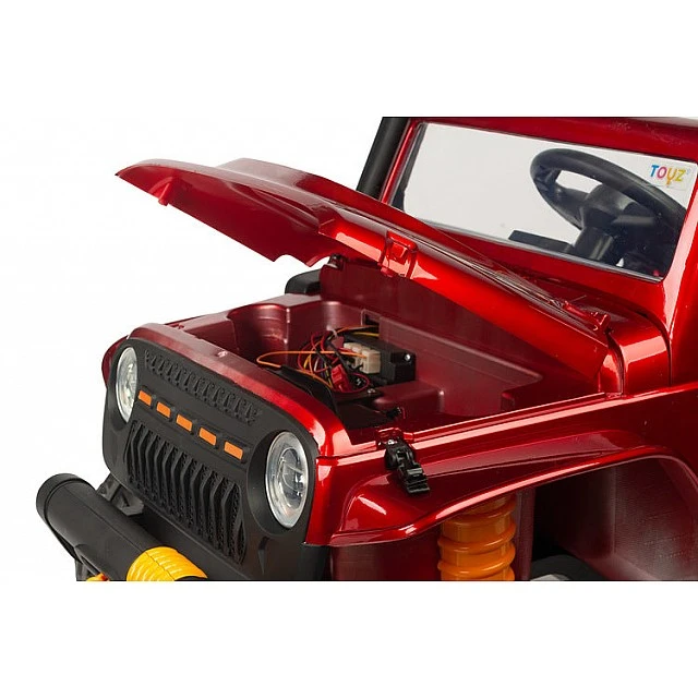Battery-Powered Off-Road Car Ringo Wine Red Caretero Toyz