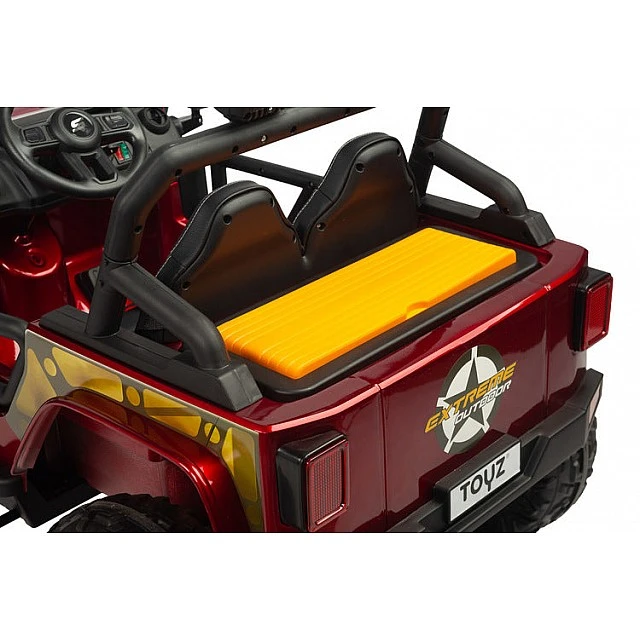 Battery-Powered Off-Road Car Ringo Wine Red Caretero Toyz