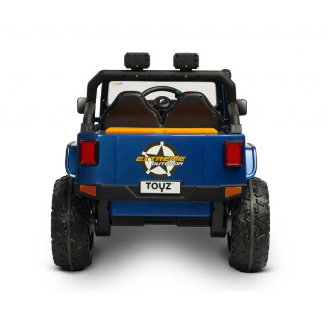 Battery-Powered Off-Road Car Ringo Wine Blue Caretero Toyz