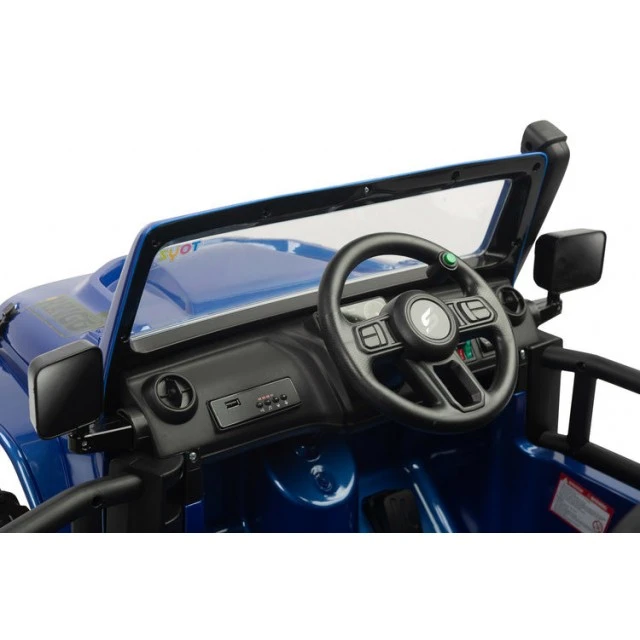 Battery-Powered Off-Road Car Ringo Wine Blue Caretero Toyz