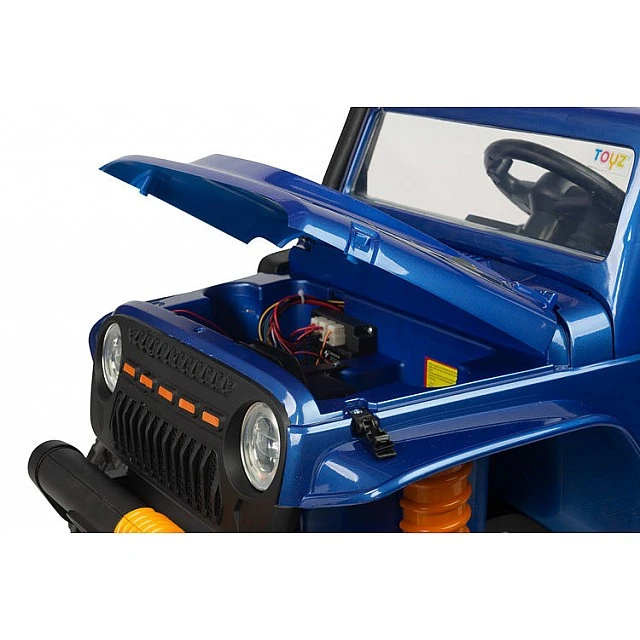 Battery-Powered Off-Road Car Ringo Wine Blue Caretero Toyz