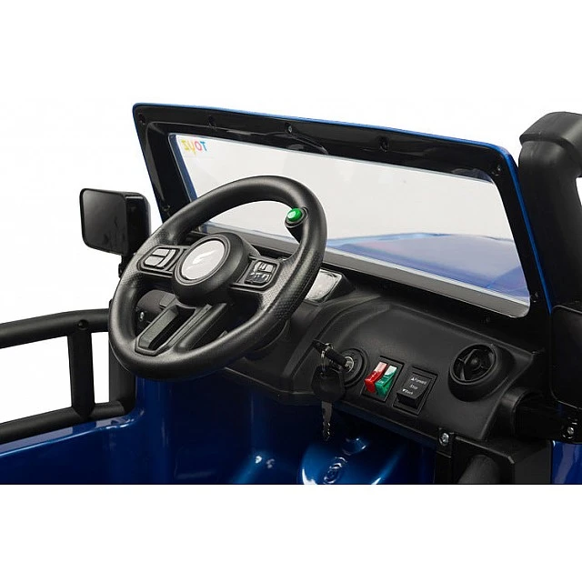 Battery-Powered Off-Road Car Ringo Wine Blue Caretero Toyz