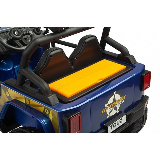 Battery-Powered Off-Road Car Ringo Wine Blue Caretero Toyz