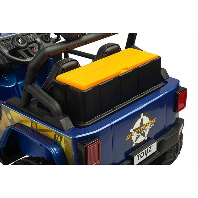 Battery-Powered Off-Road Car Ringo Wine Blue Caretero Toyz