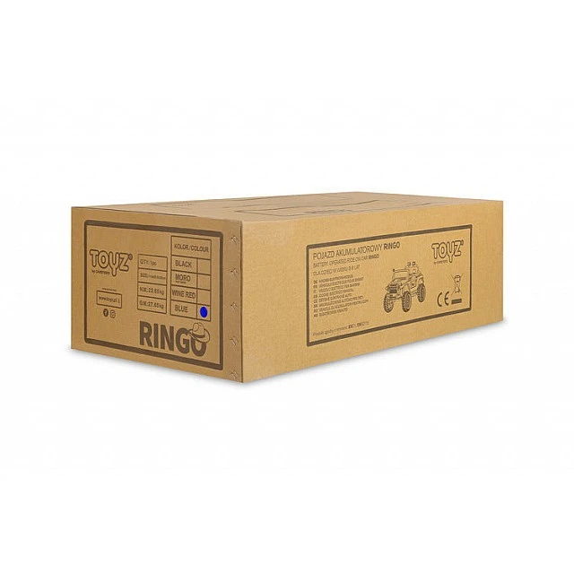 Battery-Powered Off-Road Car Ringo Wine Blue Caretero Toyz