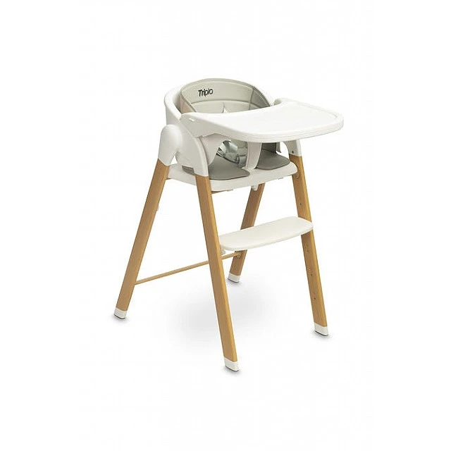 Столче За Хранене Triplo 3в1 Grey Caretero
